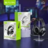 BAVIN BH62 RGB Wired Gaming Over-Ear Headphones w/ 360 Adjustable HD Microphone Vibrant LED Lights BAVIN BH62 RGB Wired Gaming Over-Ear Headphones w/ 360 Adjustable HD Microphone Vibrant LED Lights
