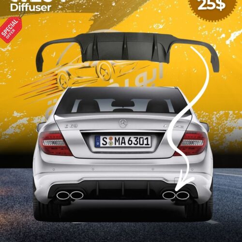W204 REAR DIFFUSER