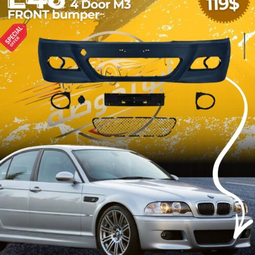 BMW E46 4-Door M3 Front Bumper