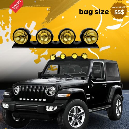 Round Roof Fog Light (Off-Road Style)