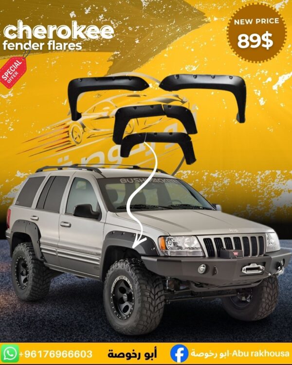 Fender Flares For Jeep Grand Cherokee Wj