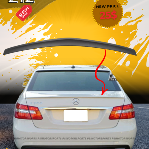 Rear Lip For Mercedes W212