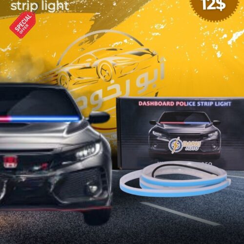 Dashboard Police Strip Light