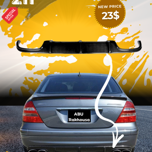 AbuRakhousa_52.png Mercedes W211 Rear Bumper Diffuser