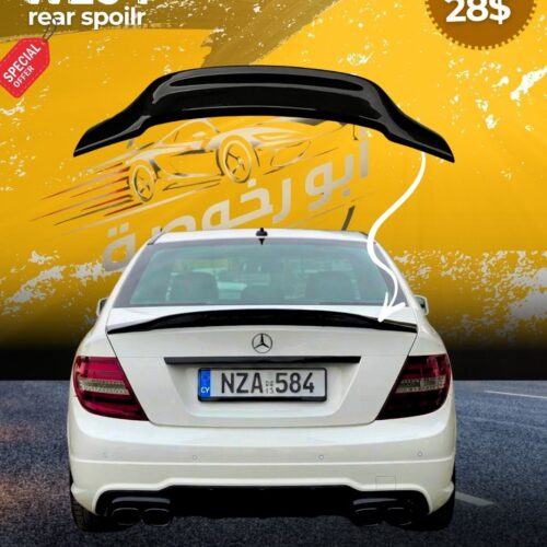 w204 rear spoiler