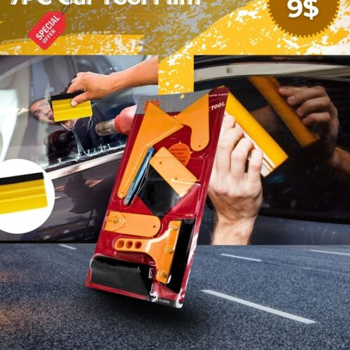 7PC Car Window Tinting Tool Kit – Professional Film Installation