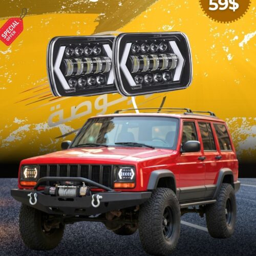 LED Headlights 7×6 Inch