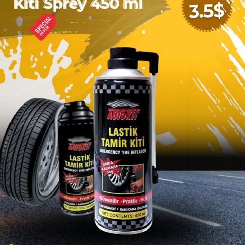 Kiti Sprey (Emergency Tire Inflator) 450 ml
