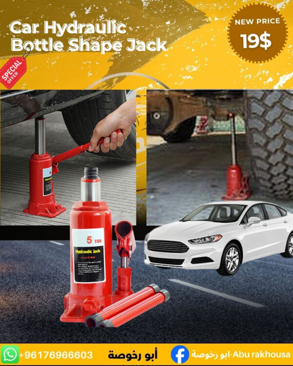 Car Hydraulic Bottle Shape Jack