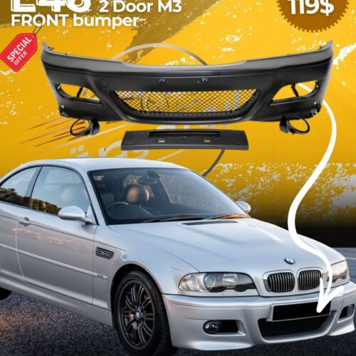 BMW E46 2-Door M3 Front Bumper
