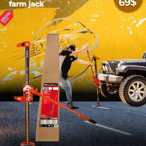 60-inch Red Farm Jack