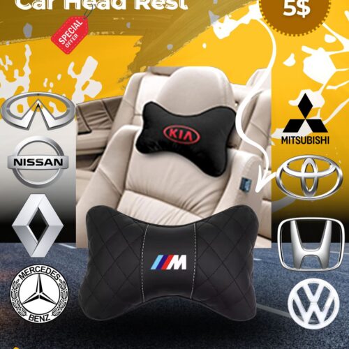 Car Head Rest (Premium Comfort & Style)