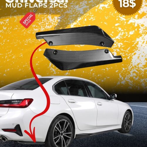 Universal Carbon Fiber Side Skirts – Sleek & Aerodynamic!