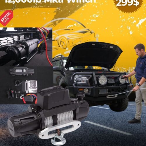 12,000lb MkII Winch