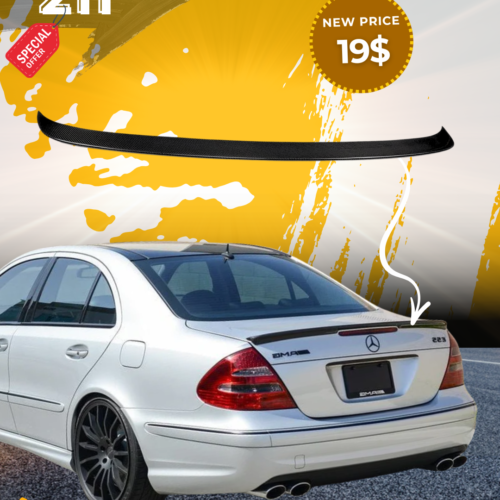 Mercedes W211 Trunk Spoiler