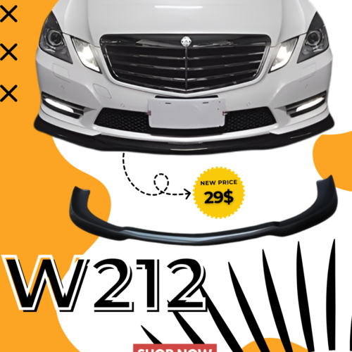 FrontLipForMercedesW212.png Front Lip For Mercedes W212