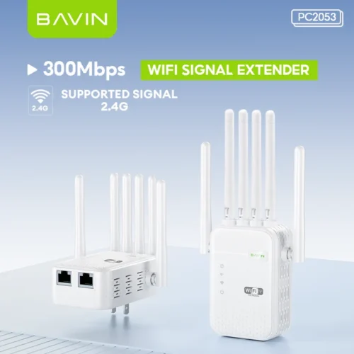 Bavin PC2055Y Wi-Fi Signal Amplifier 1200Mbps