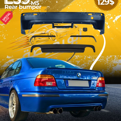 Rear Bumper For Bmw E39