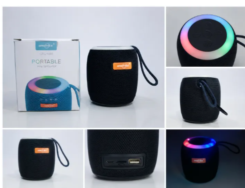 Greatnice GTS-1468 Portable Mini Speaker with RGB Light
