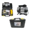 Double Cylinder Car Air Compressor 12V with Tool Kit