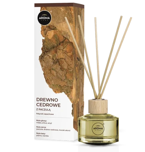 Aroma Home Basic Reed Diffuser 50ml – Cedar Wood