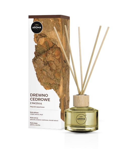 Aroma Home Basic Reed Diffuser 50ml – Cedar Wood