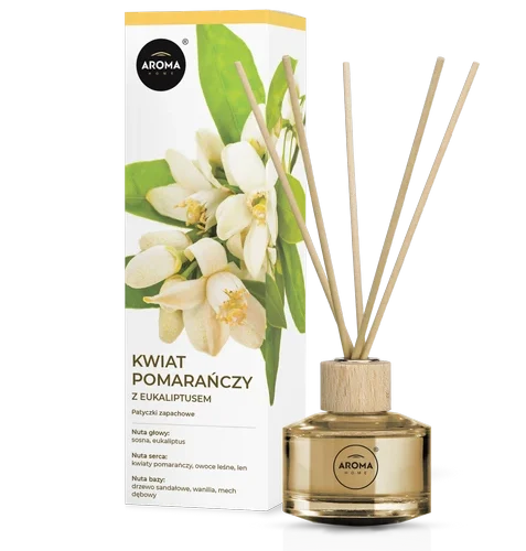 Aroma Home Basic Reed Diffuser 50ml – Orange Blossom with Eucalyptus