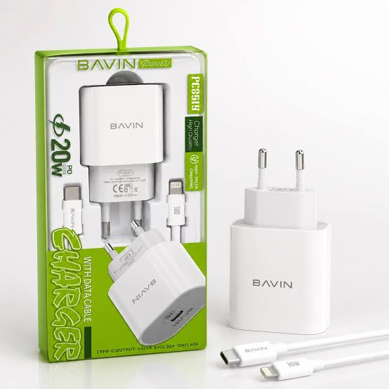 Bavin PC851 20W PD Fast Charger with Cable
